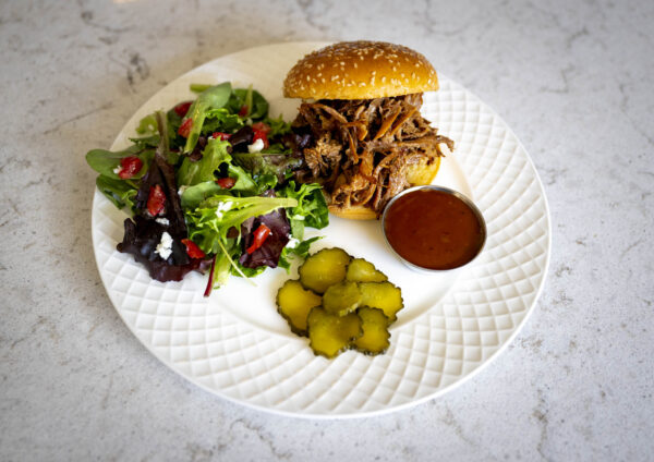 Pulled Pork Sandwiches<p class="archive-product-description" ><p>Pulled pork sandwiches with a side salad</p>
</p>