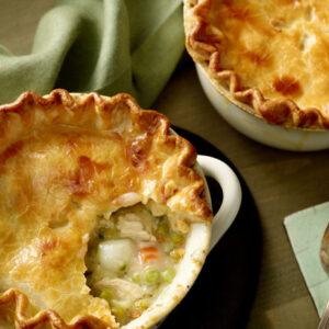 Individual Chicken Pot Pie