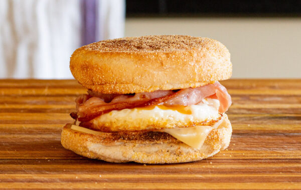 Breakfast Muffin Sandwich<p class="archive-product-description" ><p>Our take on the classic fast food egg muffin, except. ours uses local eggs, artisanal cheese, and homemade muffins.</p>
</p>