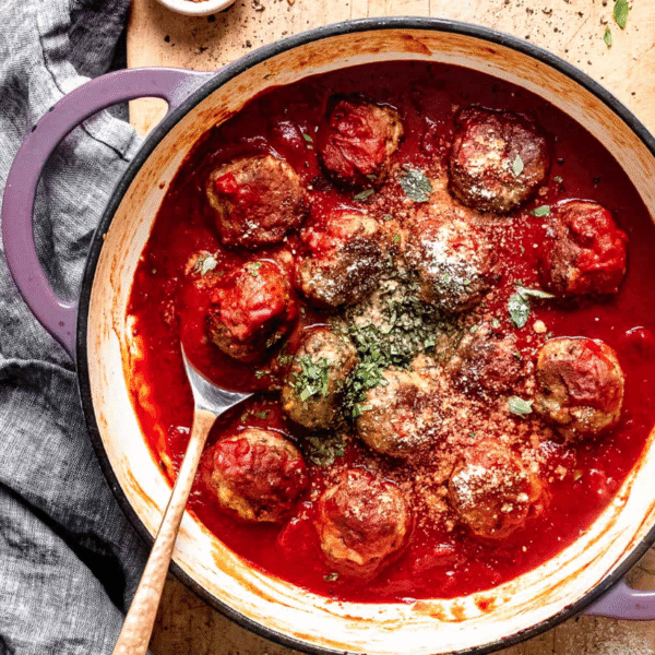 Meatballs and Rigatoni
