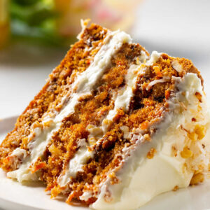 Carrot Cake Slice
